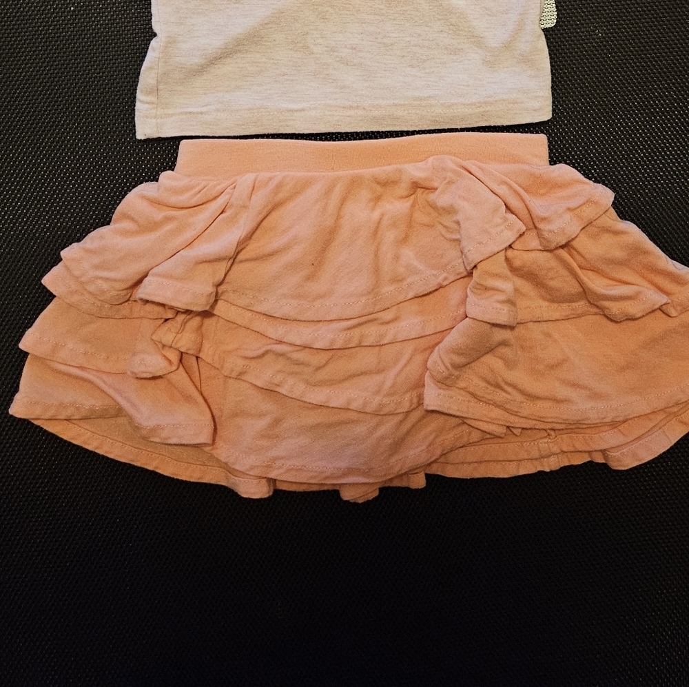 Little Sleepies, Bamboo, Play, Minnie Mouse Skort, 6-12 Months,